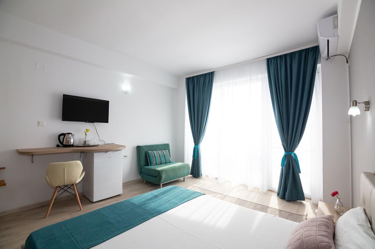 Adriano Pe Plaja Belona Hotel Eforie Bagian luar foto