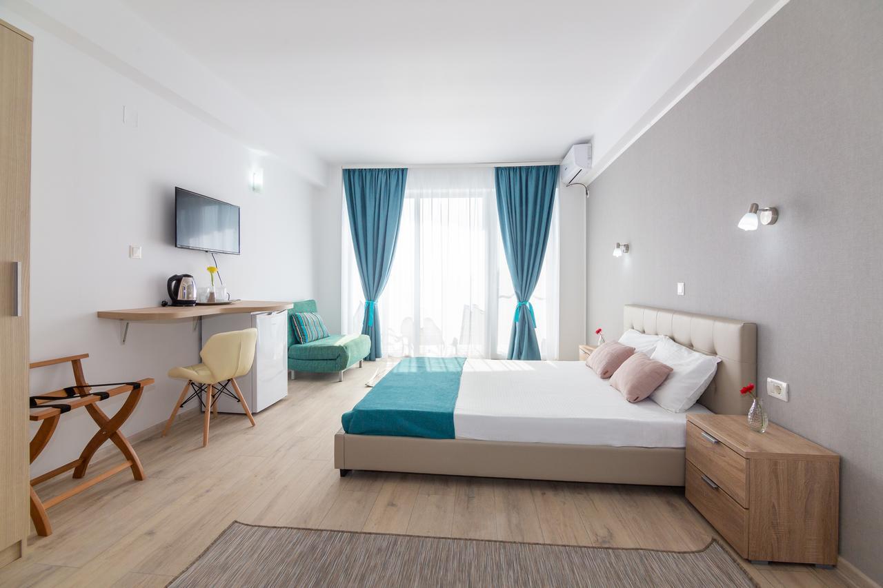 Adriano Pe Plaja Belona Hotel Eforie Bagian luar foto